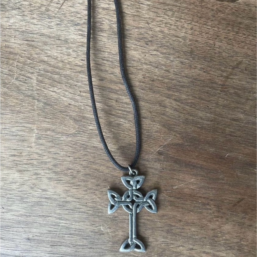 Celtic Style Cross Necklace